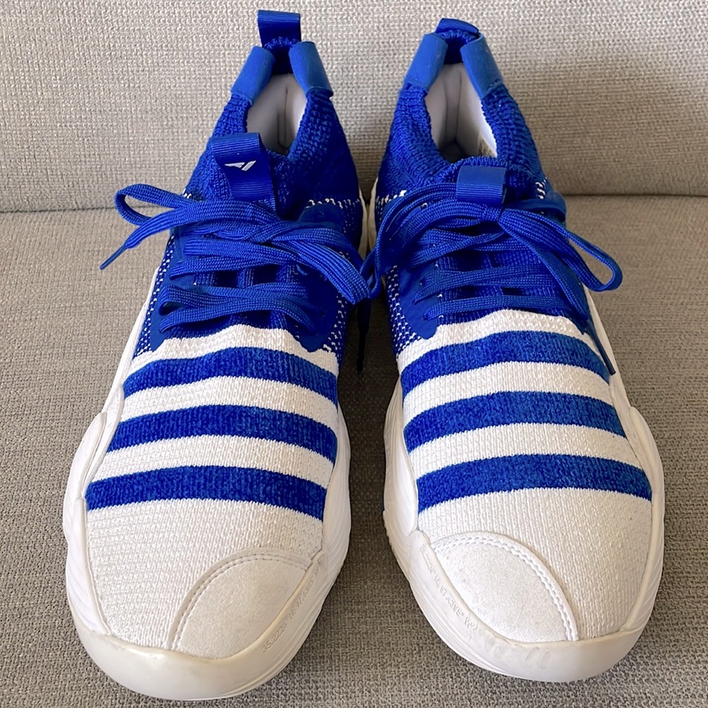 NWOT adidas H0383910 Trae Young 2 FTWWHT/ROYBLU/FTWWHT 10